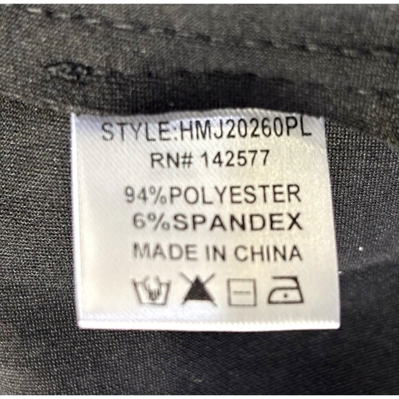 Haute Monde Black Faux Suede Moto Jacket Open Front Coat SOFT Curvy Plus Size 2X - Picture 8 of 8